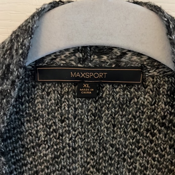 Max Sport long open front sweater XL - Picture 3 of 5